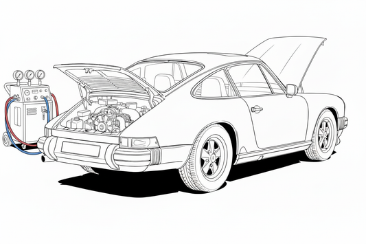Klimawartung für Ihren Porsche, ob 911/930, oder 996/986/997/987